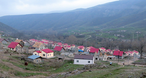 Новый поселок Ариаван в Кашатагском районе Нагорного Карабаха, март 2016. Фото Алвард Григорян для "Кавказского узла"