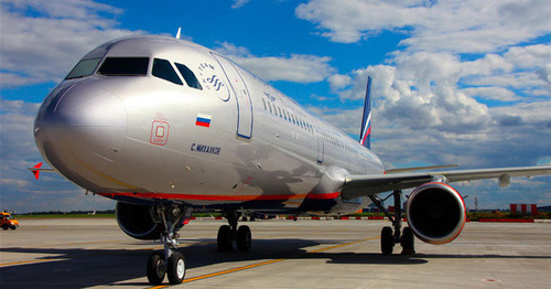 Самолет авиакомпании "Аэрофлот". Фото http://www.aeroflot.ru/