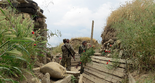 Боевые позиции Нагорного Карабаха. Фото Алвард Григорян для "Кавказского узла"