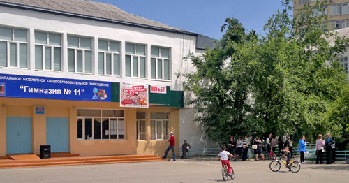 Гимназия №11 в Махачкале. Фото Расула Магомедова для "Кавказского узла"