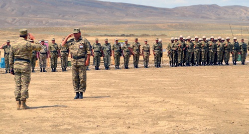 Солдаты азербайджанской армии. Фото: Mod.gov.az