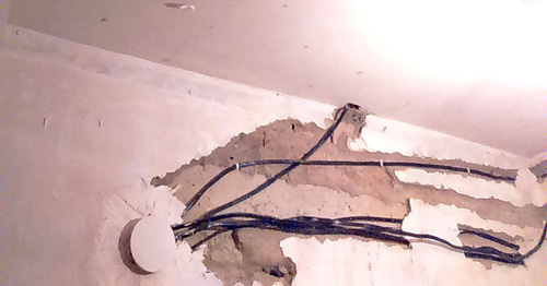 Квартира, пострадавшая в ходе спецоперации в Нальчике. 20 июня 2016 г. Фото Людмилы Маратовой для "Кавказского узла"