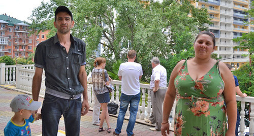 Мардирос Демерчян со своей супругой. Фото Светланы Кравченко для "Кавказского узла"