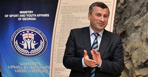 Министр спорта Грузии Тариел Хечикашвили. Фото: министерство по делам спорта и молодежи Грузии