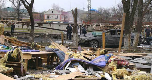 Нападение на Кизляр. Фото http://ghhauto.ru/novosti/rossiya/5702-rodndnmyh.html