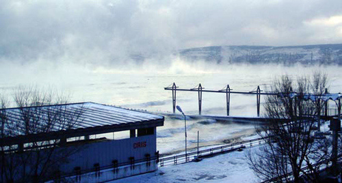 Чёрное море зимой. Фото Нины Тумановов для "Кавказского узла"