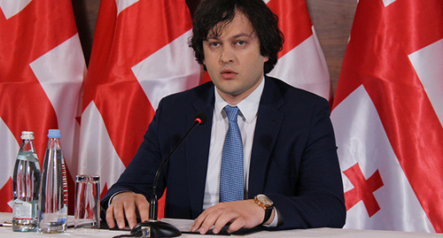 Председатель парламента Грузии Ираклий Кобахидзе. Фото Инны Кукуджановой для "Кавказского узла"