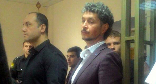  Александр Хуруджи в зале суда. Фото Константина Волгина для "Кавказского узла"