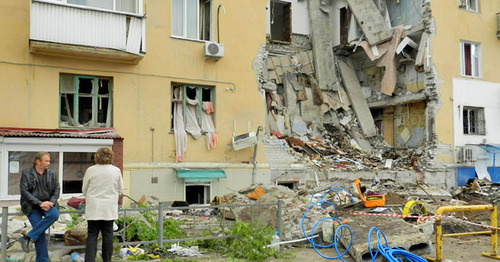 Разрушенный дом. Волгоград, 18 мая 2017 г. Фото Татьяны Филимоновой для "Кавказского узла"