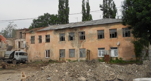 Здание общежития на улице Мальбахова в Нальчике. Фото Людмилы Маратовой для "Кавказского узла"