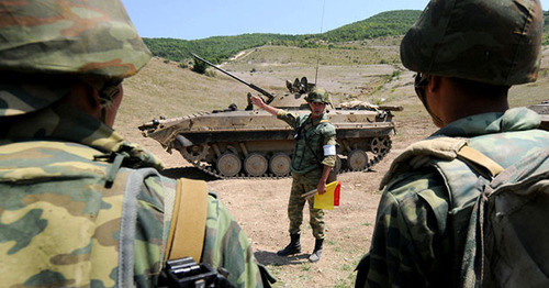 Военные учения в Южной Осетии. Фото: Sputnik/Сергей Карпов