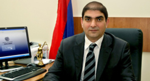 судья Артуш Габриелян. Фото http://zham.am/?p=10562&l=ru
