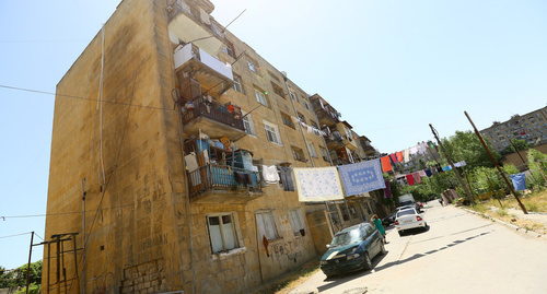 Общежитие № 4 для вынужденных переселенцев в Баку. Фото Азиза Каримова для "Кавказского узла"