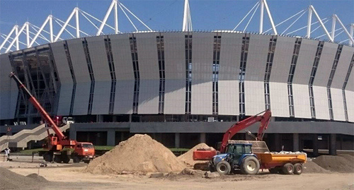 Строительство стадиона "Ростов-Арена". Фото https://www.instagram.com/borodin45/