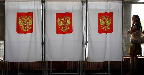 На избирательном участке. Краснодарский край. Фото © Эдуард Корниенко, ЮГА.ру