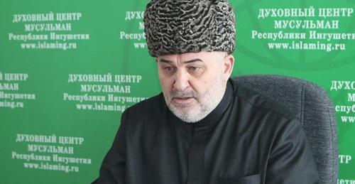 Муфтий Республики Ингушетия Иса Хамхоев. Фото http://islamdag.ru/node/42198