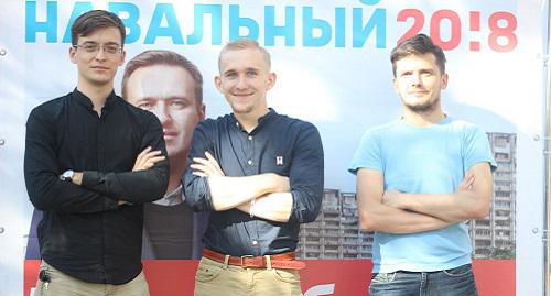 Пикет сторонников Навального в Сочи 29 сентября. Фото Светланы Кравченко для "Кавказского узла".