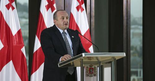 Президент Грузии Георгий Маргвелашвили. Фото предоставлено пресс-службой президента Грузии 19 октября 2017 г.