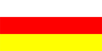 Флаг Северной Осетии. Источник: http://ru.wikipedia.org