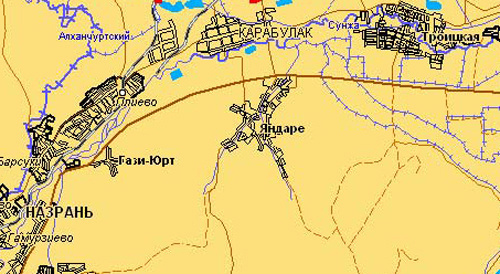 Карта с сайта www.ingushetia.org Карта с сайта www.ingushetia.org