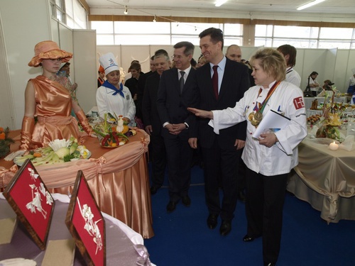 Южно-Российский курортный форум "Кавказская здравница-2009". Кисловодск, Ставропольский край. 26.02.2009. Фото пресс-службы губернатора Ставропольского края. Южно-Российский курортный форум "Кавказская здравница-2009". Кисловодск, Ставропольский край. 26.02.2009. Фото пресс-службы губернатора Ставропольского края.