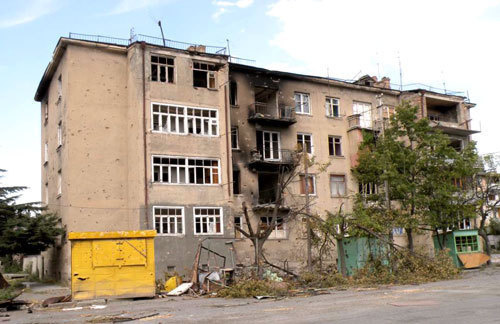 Цхинвал. Фото "Кавказского Узла" Цхинвал. Фото "Кавказского Узла"