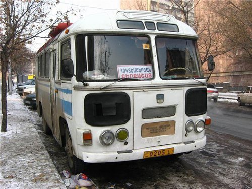Ереванский автобус. Фото с сайта avto-nomer.ru Ереванский автобус. Фото с сайта avto-nomer.ru