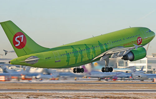 Самолёт авиакомпании «Сибирь S7 Airlines». Фото с сайта www.transmap.ru Самолёт авиакомпании «Сибирь S7 Airlines». Фото с сайта www.transmap.ru