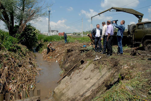 Последствия стихии в г.Ставрополе. Фото администрации г.Ставрополя