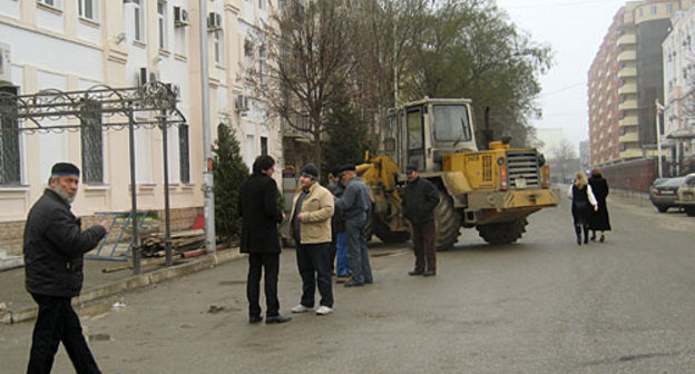 Чечня, Грозный, декабрь 2009 года. Фото "Кавказского Узла" Чечня, Грозный, декабрь 2009 года. Фото "Кавказского Узла"