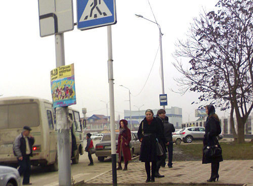 Чечня, Грозный, декабрь 2009 года. Фото "Кавказского Узла" Чечня, Грозный, декабрь 2009 года. Фото "Кавказского Узла"