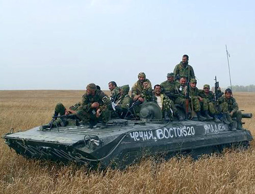 Батальон "Восток" в Южной Осетии, август 2008 года. Александр Ковылков для "Кавказского узла" Батальон "Восток" в Южной Осетии, август 2008 года. Александр Ковылков для "Кавказского узла"