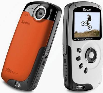 Портативные видеокамеры Kodak PlaySport Zx3. Фото: store.kodak.com Портативные видеокамеры Kodak PlaySport Zx3. Фото: store.kodak.com