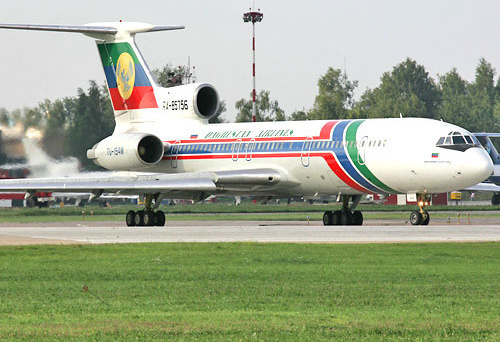 Самолет Ту-154 Дагестанских авиалиний. Фото http://commons.wikimedia.org Самолет Ту-154 Дагестанских авиалиний. Фото http://commons.wikimedia.org