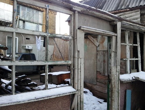 Дербент, улица Крепостная. Остатки дома, разрушенного октябрьским наводнением. 27 декабря 2012 г. Фото Патимат Махмудовой для "Кавказского узла" Дербент, улица Крепостная. Остатки дома, разрушенного октябрьским наводнением. 27 декабря 2012 г. Фото Патимат Махмудовой для "Кавказского узла"