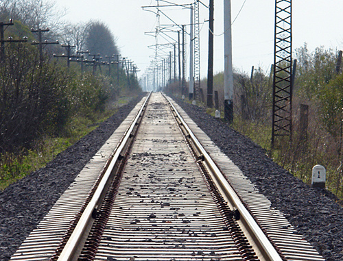 Грузия, полотно железной дороги. Фото: http://web.railway.ge Грузия, полотно железной дороги. Фото: http://web.railway.ge