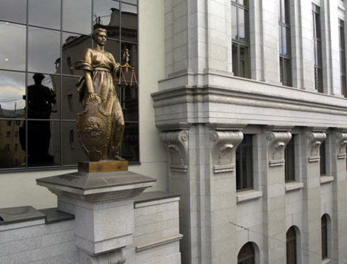 Статую Фемиды на фасаде здания Верховного суда РФ в Москве. Фото: http://publicverdict.ru Статую Фемиды на фасаде здания Верховного суда РФ в Москве. Фото: http://publicverdict.ru