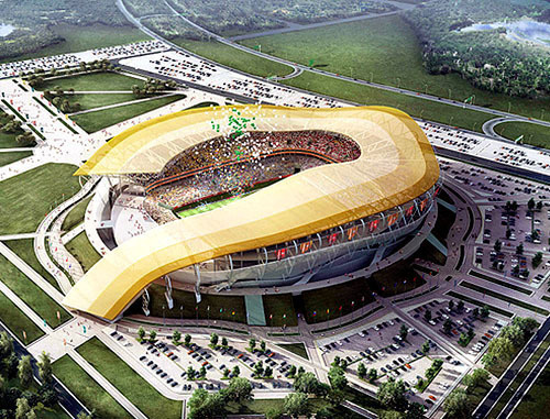 Проект строительства нового стадиона для ЧМ-2018 в Ростове-на-Дону. Фото http://stadiumtour.ru/ Проект строительства нового стадиона для ЧМ-2018 в Ростове-на-Дону. Фото http://stadiumtour.ru/