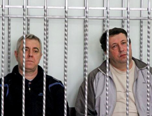 Василий Крутько (слева) и Виктор Жданов. Фото: Valery Donskoy (RFE/RL) Василий Крутько (слева) и Виктор Жданов. Фото: Valery Donskoy (RFE/RL)