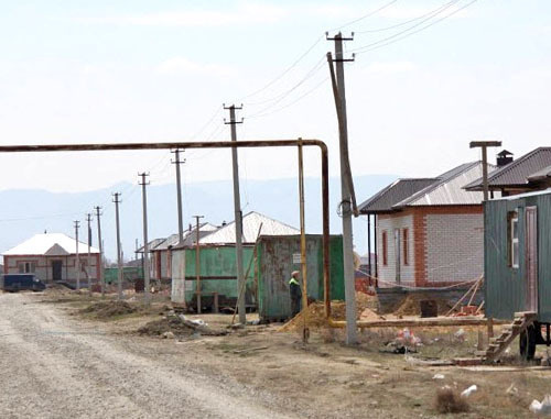 Село Гамиях на территории Новостроя в Новолакском районе Дагестана. Фото ГУП дирекция строящихся объектов Новострой http://gupns.ru/ Село Гамиях на территории Новостроя в Новолакском районе Дагестана. Фото ГУП дирекция строящихся объектов Новострой http://gupns.ru/