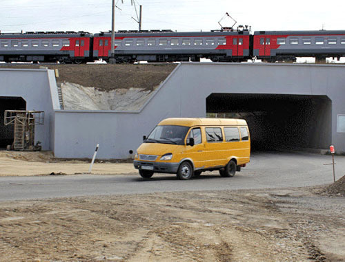 Автодорога "Зеленокумск-Георгиевск" в Ставропольском крае. Фото http://dorogisk.ru/ Автодорога "Зеленокумск-Георгиевск" в Ставропольском крае. Фото http://dorogisk.ru/