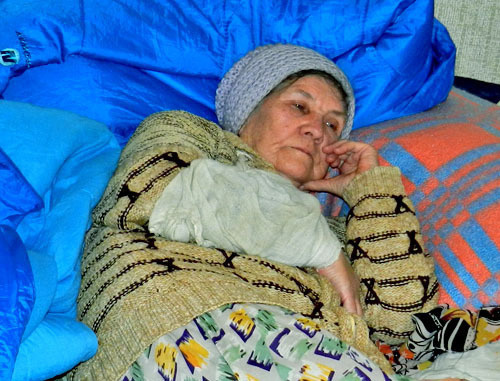 Лидия Петрова, 83-летняя участница голодовки. Волгоград, 7 февраля 2014 г. Фото Татьяны Филимоновой для "Кавказского узла" Лидия Петрова, 83-летняя участница голодовки. Волгоград, 7 февраля 2014 г. Фото Татьяны Филимоновой для "Кавказского узла"