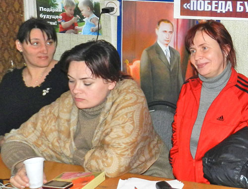 Участники голодовки. Волгоград, февраль 2014 г. Фото Татьяны Филимоновой для "Кавказского узла" Участники голодовки. Волгоград, февраль 2014 г. Фото Татьяны Филимоновой для "Кавказского узла"