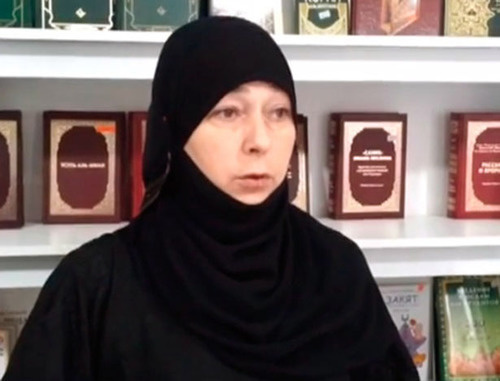 Зарема Багавутдинова. Кадр из видео youtube.com Зарема Багавутдинова. Кадр из видео youtube.com