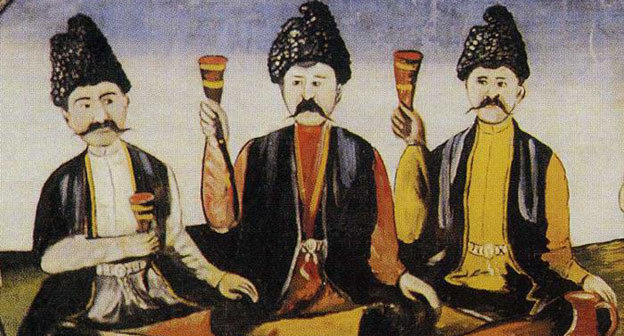 Нико Пиросмани. Кахетинский эпос (Алазанская долина). Фото http://allpainters.ru/ Нико Пиросмани. Кахетинский эпос (Алазанская долина). Фото http://allpainters.ru/