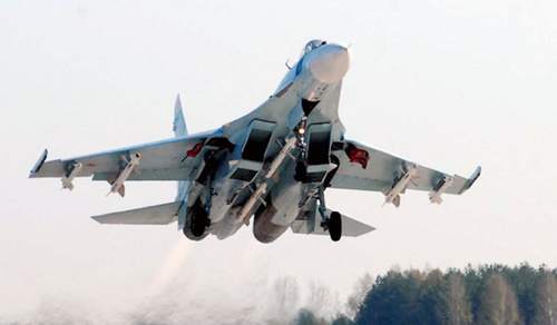 Истребитель СУ-27 ВВС России. Фото пресс-службы министерства обороны РФ, function.mil.ru Истребитель СУ-27 ВВС России. Фото пресс-службы министерства обороны РФ, function.mil.ru
