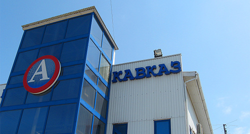 Служебное здание, порт "Кавказ". Фото Нины Тумановой для "Кавказского узла" Служебное здание, порт "Кавказ". Фото Нины Тумановой для "Кавказского узла"