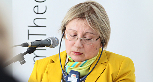Правозащитница Лейла Юнус. Фото Азиза Каримова для "Каказского узла" Правозащитница Лейла Юнус. Фото Азиза Каримова для "Каказского узла"