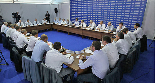18-21 сентября 2014 года местом проведения Международного инвестиционного форума «Сочи-2014» станет Главный Медиацентр, расположенный в Олимпийском парке (Имеретинская низменность). Фото: http://www.forumkuban.ru/about_forum 18-21 сентября 2014 года местом проведения Международного инвестиционного форума «Сочи-2014» станет Главный Медиацентр, расположенный в Олимпийском парке (Имеретинская низменность). Фото: http://www.forumkuban.ru/about_forum
