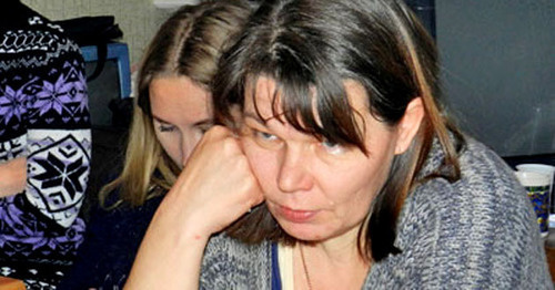 Участница февральской голодовки, мать пятерых детей Ольга Степанова. Волгоград, февраль 2014 г. Фото Татьяны Филимоновой для "Кавказского узла" Участница февральской голодовки, мать пятерых детей Ольга Степанова. Волгоград, февраль 2014 г. Фото Татьяны Филимоновой для "Кавказского узла"